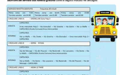 Festa Patronale di Maria Santissima della Bruna, tutti i servizi messi a disposizione dall’Amministrazione per i cittadini e i turisti.