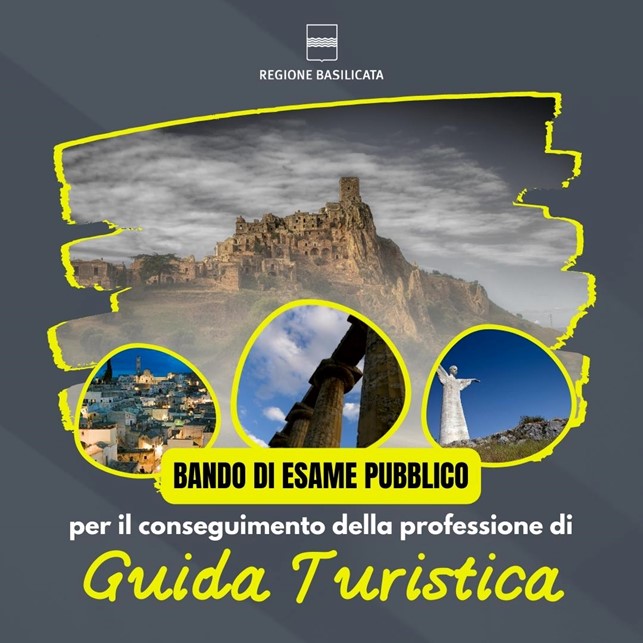Pubblicato il “Bando di esame pubblico per il conseguimento dell’abilitazione alla professione di Guida Turistica”