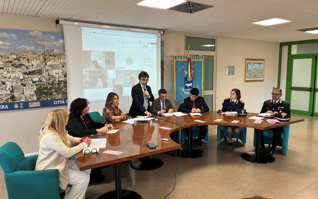 Presentato il Sistema di intervento del Comune di Matera contro la Violenza di genere